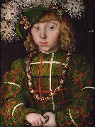 Lucas  Cranach Johann the Steadfast Germany oil painting artist